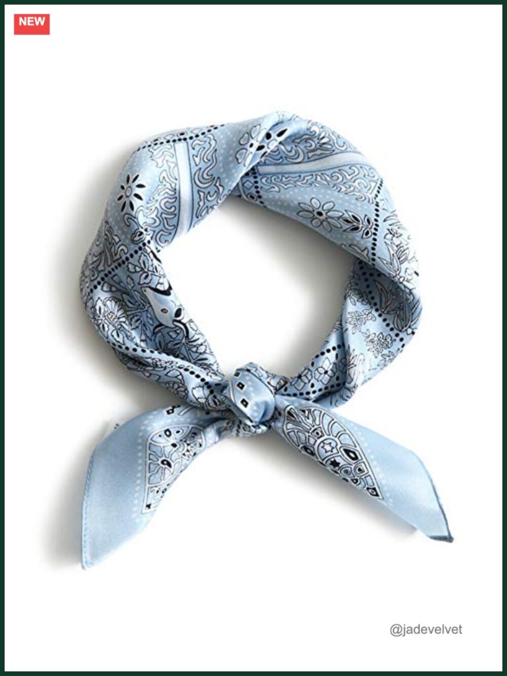 Mulberry Silk Small Square Scarf 21x21 Neck Scarf for Women Lightweight